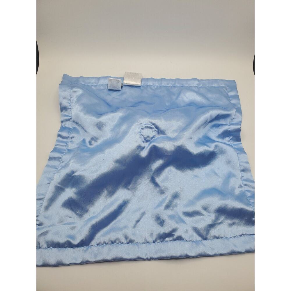 Carters Lovey Security Blanket Plush Teddy Bear Blue Daddy's #1 Little Boy Sport - Picture 3 of 4